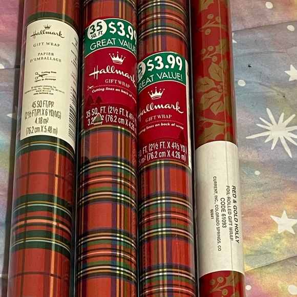 Hallmark set of wrapping paper - Picture 1 of 3